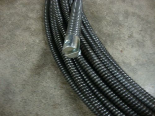 Plumbing drain snake inner core  3/8  inch x 100 feet for sale