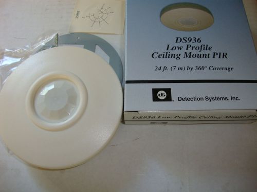 NEW DETECTION SYSTEMS DS936 LOW PROFILE CEILING PASSIVE INTRARED DETECTOR