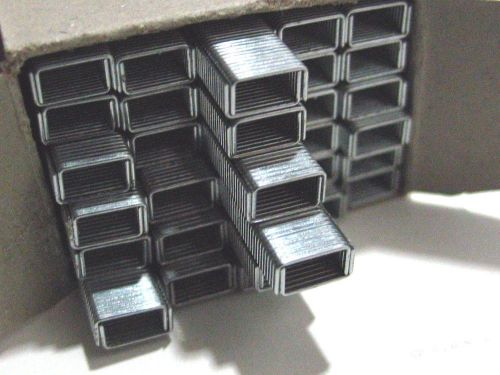 2ct.DU0-FAST STAPLES 22 Ga 3/8&#034; Crown- 3/16&#034; Leg Galvanized Plain Part #3106-C