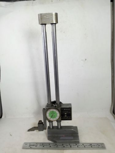 MITUTOYO DIAL HEIGHT GAGE 192-116, With Digital Counter, Works Fine, NO RESER E!