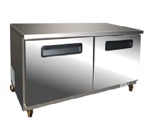 2 DOOR UNDERCOUNTER REFRIGERATOR NLUR60 (new with warranty) Restaurant Equipment