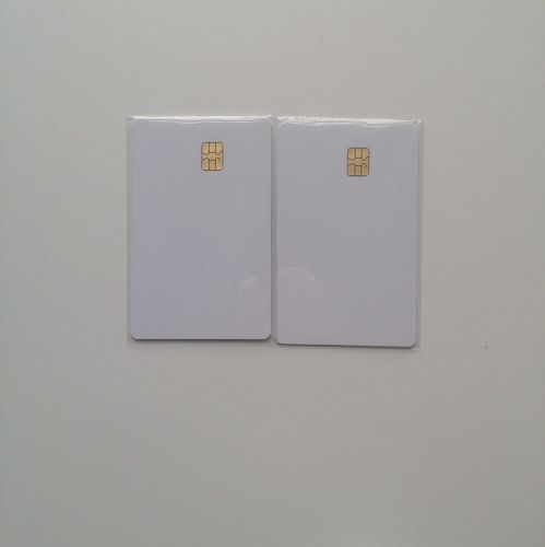 100pcs Inkjet Printable PVC Card with SLe4442 Chip Smart Contact IC Blank