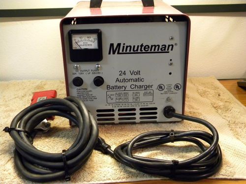 minuteman 957731 24v 20a battery charger
