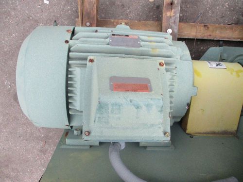 Reliance electric motor 25HP 1170 RPM 324T 460V Surplus