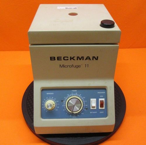 Beckman Microfuge 11 Variable Speed Benchtop Centrifuge
