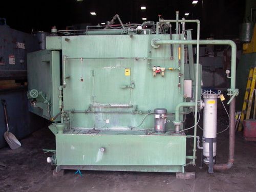 C.E.C. 60 INCH DIAMETER ROTARY TURNTABLE CABINET INDUSTRIAL WASHER, 3 FT DOOR