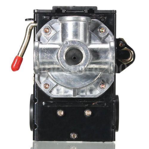 Heavy Duty Pressure Switch Control Valve Air Compressor 4 Port 26 AMP 90-120PSI