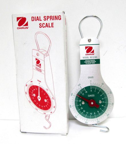 OHAUS Dial Spring Scale 8012-MA [EH-A-O]