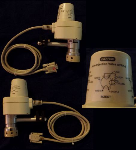 Bio-rad, duo-flow, chromatography, avr7-3 automated sample injection valve for sale