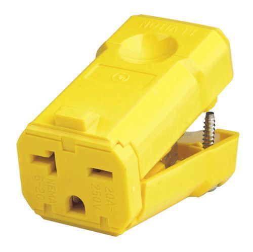 CONNECTOR, 20A250V,YELLOW