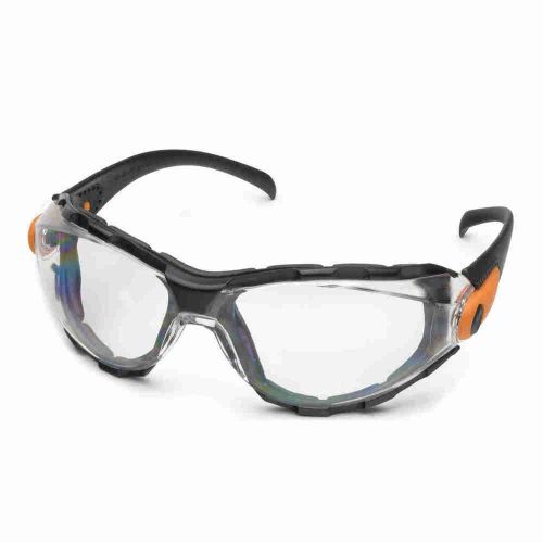 Elvex gg-40c-af go specs safety/motorcycle glasses/goggles clear a/f lens z87.1 for sale