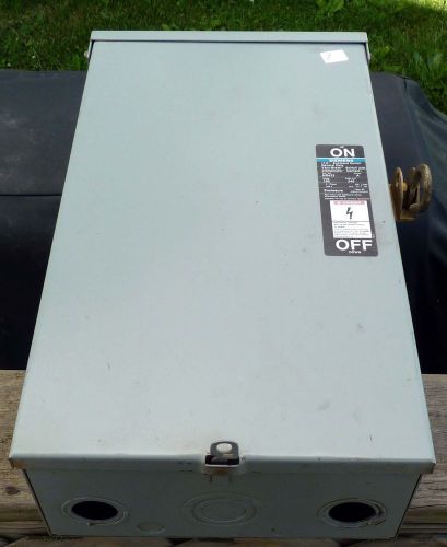 SIEMENS INDUSTRIAL NR 423 ENCLOSED SWITCH 100 AMP TYPE 3R  # 7