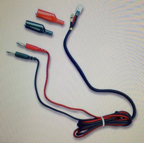 Fluke networks p1980003 line cord with banana jacks and alligator clips for sale