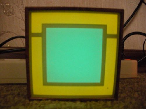 NOS I-196-08 Rare Soviet Electroluminescent Display with RP14-10 Connector