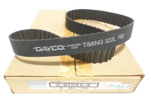 DAYCO SYNCHRO-COG TIMING BELT 322L 100 NIB