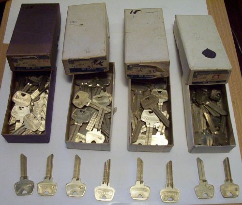 Keys sargent originals nos locksmith supplies 4 boxes key blanks for sale