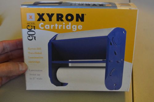 XYRON 505 TWO-SIDED LAMINATION CARTRIDGE, 18&#039; , UP TO 5&#034; WIDE, NEW!