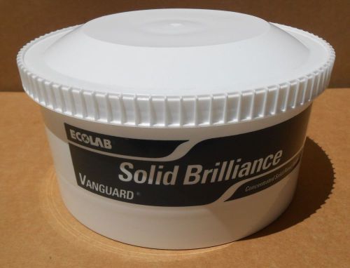 Ecolab Solid Brilliance Rinse Aid - One Capsule - 2.5 lb
