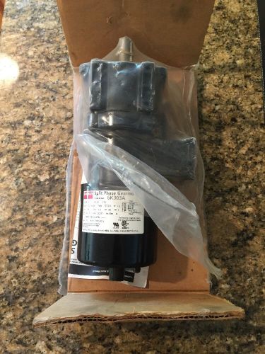 NEW Dayton 6K303A Split Phase Gearmotor Motor