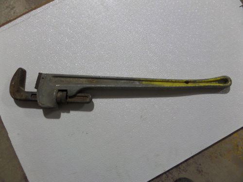 Ridgid  36&#034; Aluminum Straight Handle Pipe Wrench #836