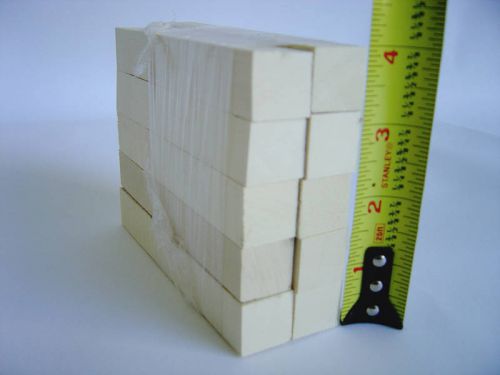 Holly American wood turning squares pen blanks - 20 pcs