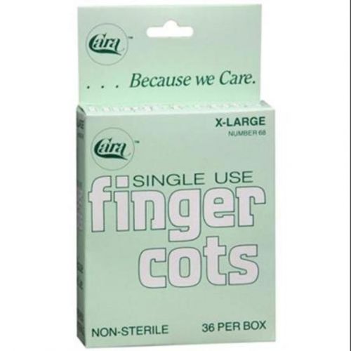 Finger Cots (36) Cara 68 Size: X-Large (3 Pack)