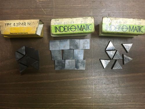 Lot Of Carbide Inserts