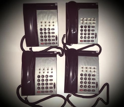 NEC DTU-8-1 (BK) TEL 770010  ((Lot of Four))