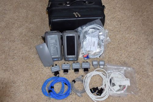 Agilent FrameScope 350 Network and Cable Tester Wirescope Fiber Optic Test Set