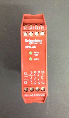 SCHNEIDER ELECTRIC XPSAC3421P SAFETY RELAY UNIT NEW (D702)