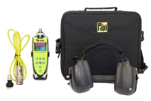 Tpi-9080k2 kit smart vibration trend meter kit with software and accessories for sale