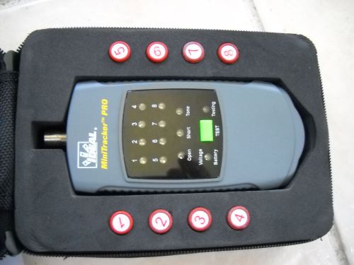 Ideal 62-1202 minitracker(tm) pro coax tester for sale
