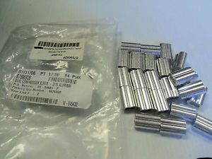 NEW LOT OF 23 NO NAME OVAL COMPRESSION SLEEVE ALUMINUM 67896928 3/16