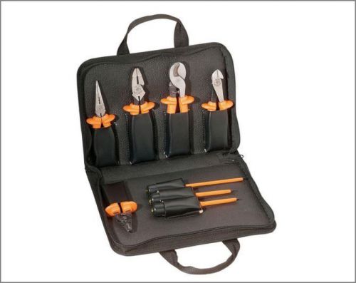 Klein tools 33526 9-piece basic insulated tool set journeyman electrician tools for sale