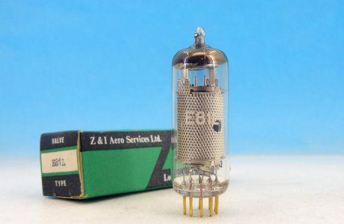 1x Vintage E81L ZAERIX Gold Pins Pentode Tube / 6686