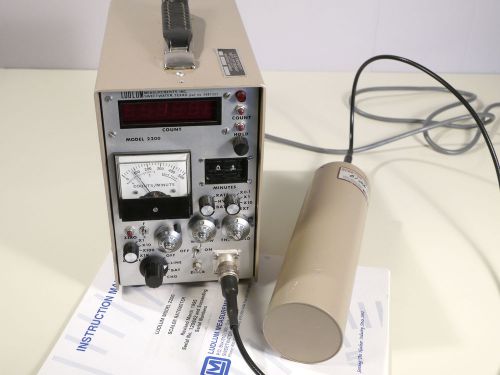 Ludlum 2200 scaler ratemeter sca &amp; 44-10  scintillation  probe for sale