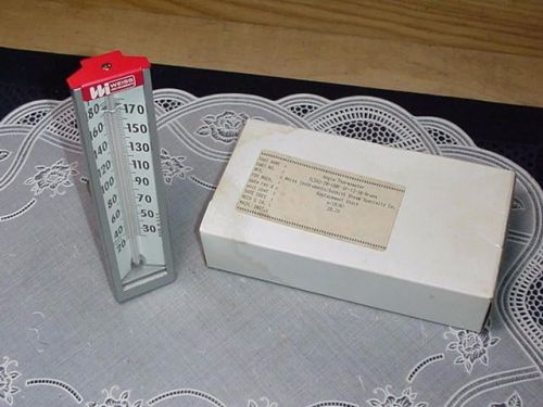 Weksler tl5a2 angle thermometer 20 / 180f, well 3/4&#034; npt, 2 inch new in box! for sale