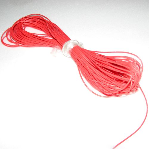 22awg Red Soft Silicone Wire 10m/LOT with EU ROHS &amp; REACH Directive Freeshipping