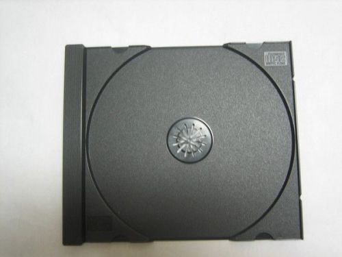 400 NEW STANDARD CD BLACK TRAY  QJ01PK