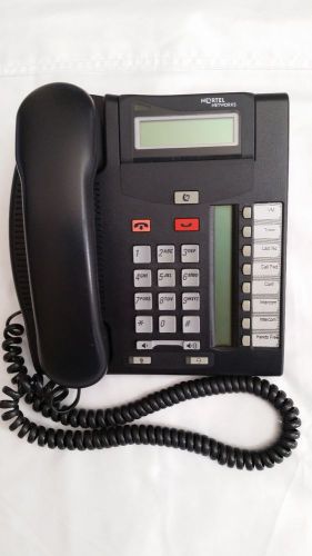 Nortel Norstar Networks T7208 Charcoal Display Phone NT8B26AABL