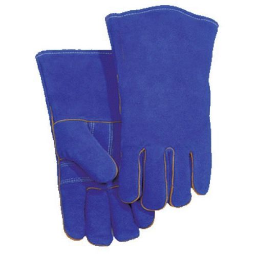 Golden Stag Blue Welding Gloves
