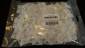 Aviditi CTM15N Natural Cable Tie Mounts, 1 1/2&#034; x 1 1/2&#034; (Pack of 100)