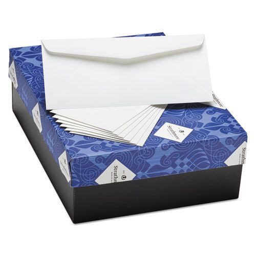 25% Cotton Business Envelopes, Ultimate White, 24 lbs,  4 1/8 x 9 1/2, 500/Box