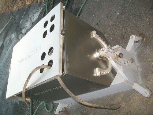 Dough mixer, 3 ph, s/steel mixer tank and paddle,lid,wheels,900 items on e bay for sale