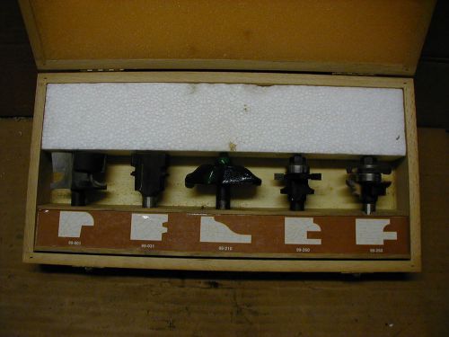 Freud 94-100 Carbide Bit Router Cabinet Door System, 1/2&#034; Shank
