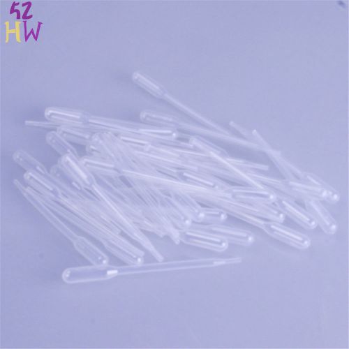100Pcs 0.5ml Pipette Disposable Pasteur Pipettes Plastic Droppers
