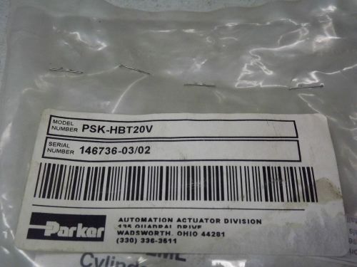 Parker PSK-HBT20V Seal kit NEW SURPLUS for HBT20 Guided Cylinder Linear Actuator