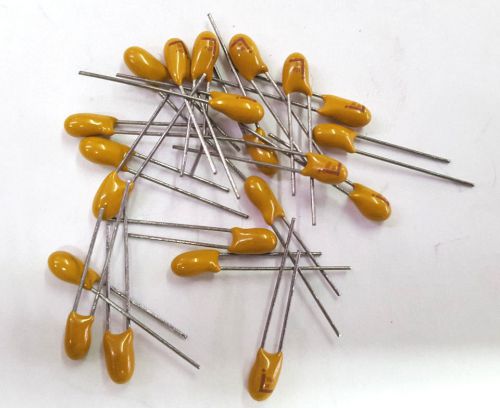 10uf 10v (Lot of 10) Dipped Tantalum Capacitor Radial Lead 10uf 10v
