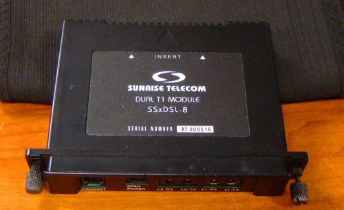 Sunrise Telcom Alcatel ADSL ATU-R Module SSxDSL-8
