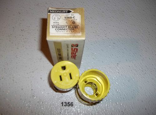 Slater medalist 5269-c straight blade connector body for sale
